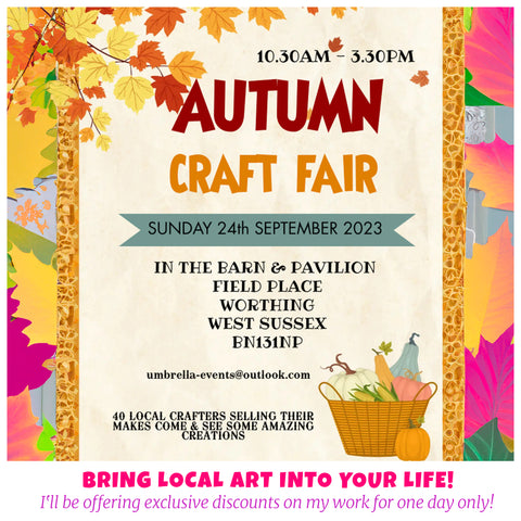 Autumn craft fair flyer