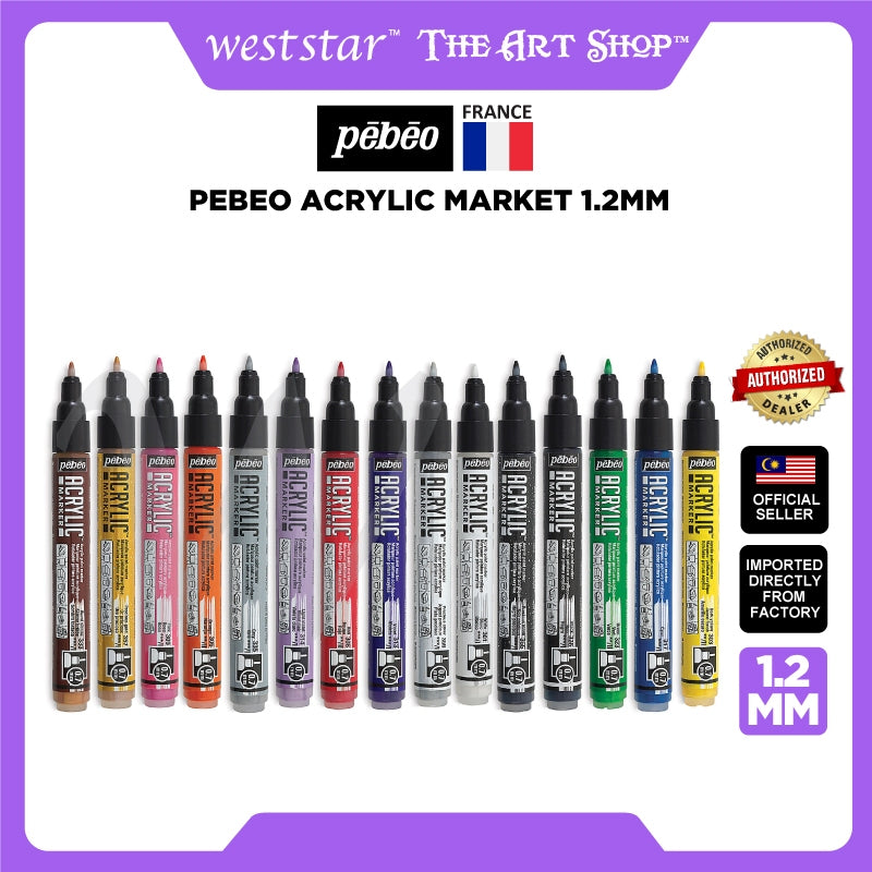 Weststar TAS] Pebeo Acrylic Marker