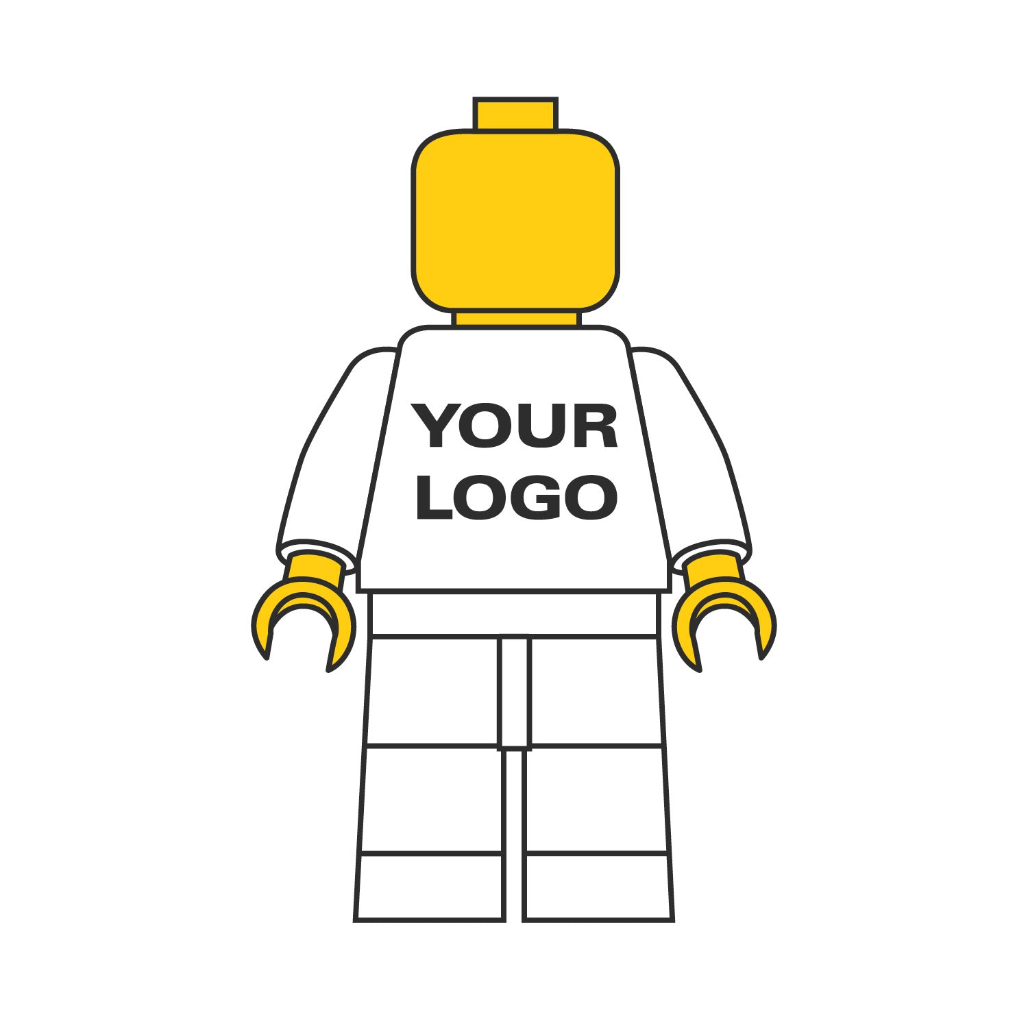 Customized Minifigure x100 - Custom Brick Printing product image