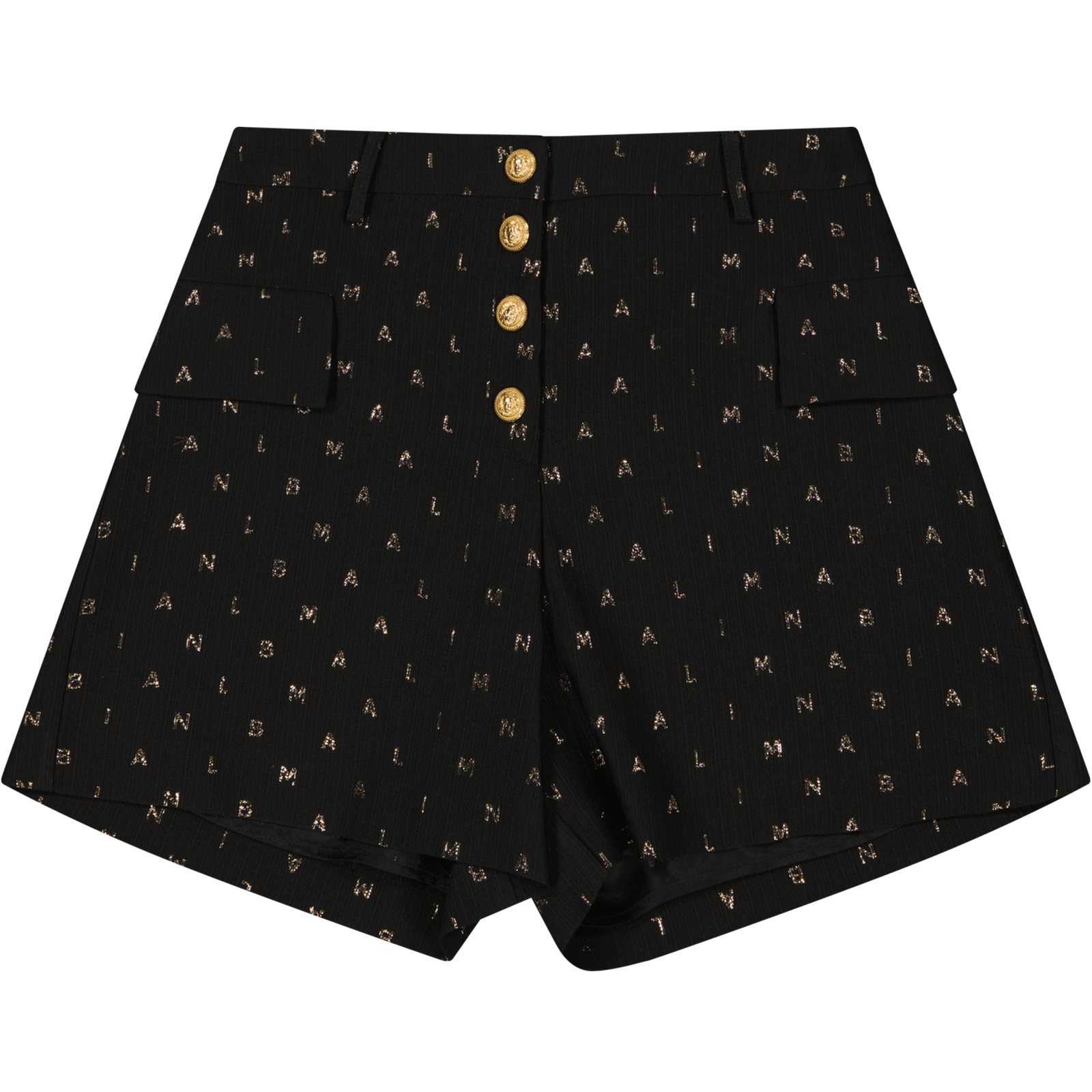 Balmain - Children's black leggings with logo print 6R6A21Z0771 - buy  with Sweden delivery at Symbol