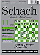 Die aktuelle Ausgabe der Zeitschrift Schach