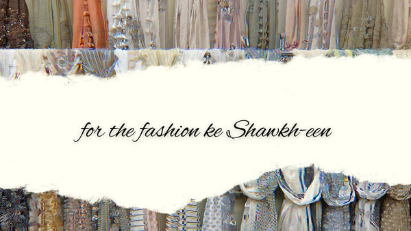 Shawkh India, Stoles and Dupattas, best stoles, best dupattas, designer dupattas