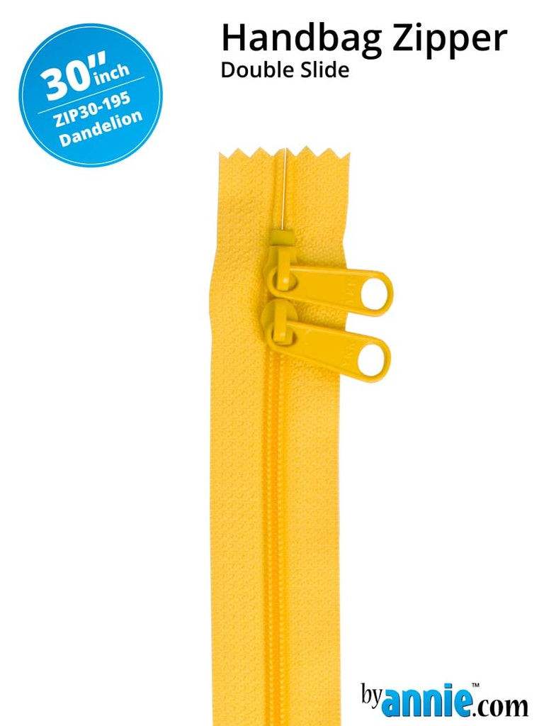30" Double Slide Zipper Dandeli