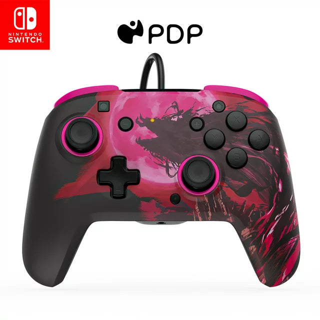 PDP REMATCH Wired Controller: Calamity Ganon For Nintendo Switch, Nintendo Switch - OLED Model