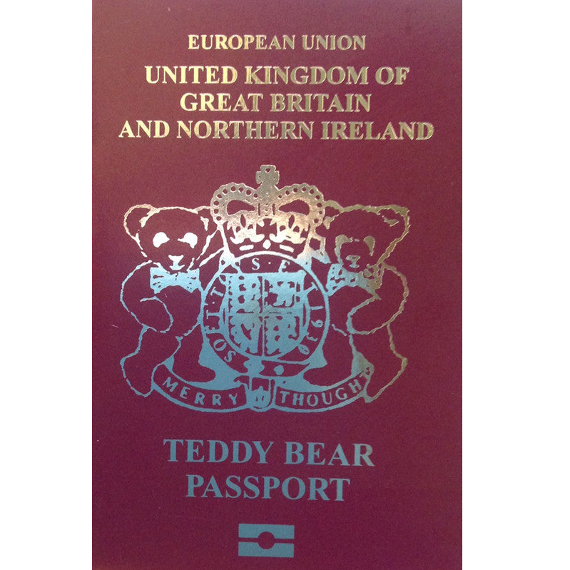 teddy bear passport