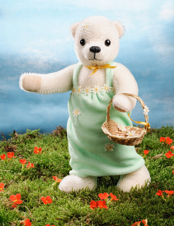 flower girl teddy bear