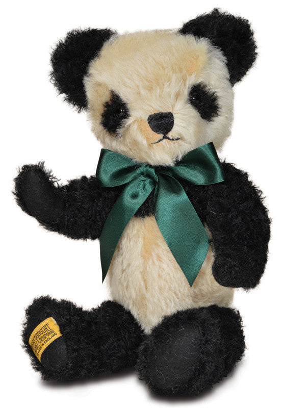 vintage panda teddy bear