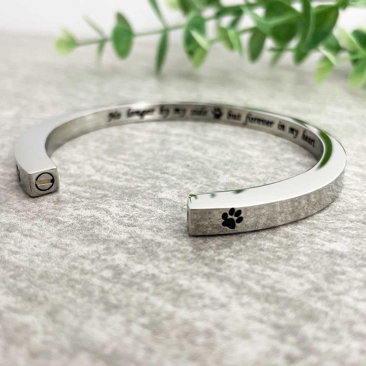 Pet Cremation Ashes Memorial Urn Bangle