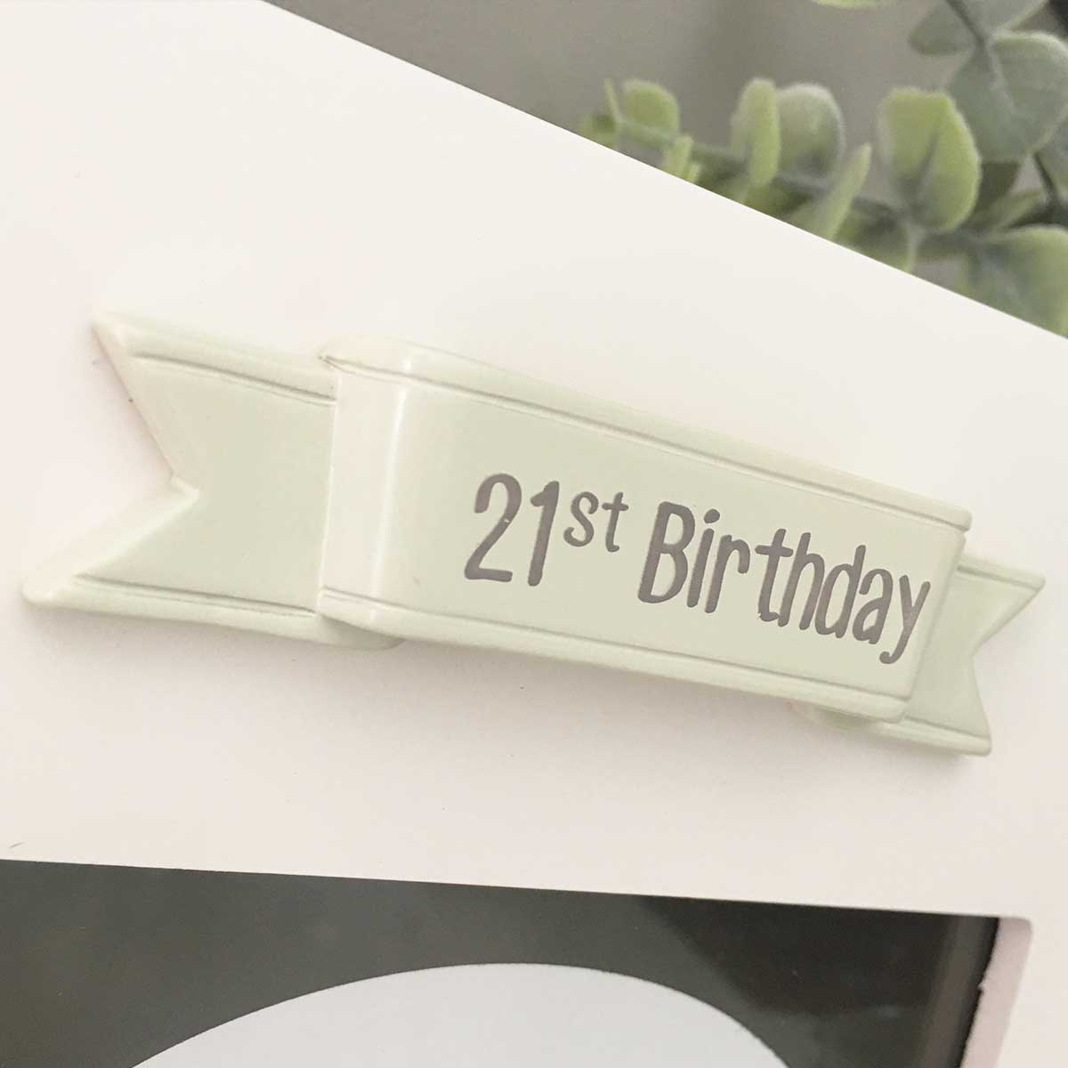 21st Birthday Signature Photo Frame