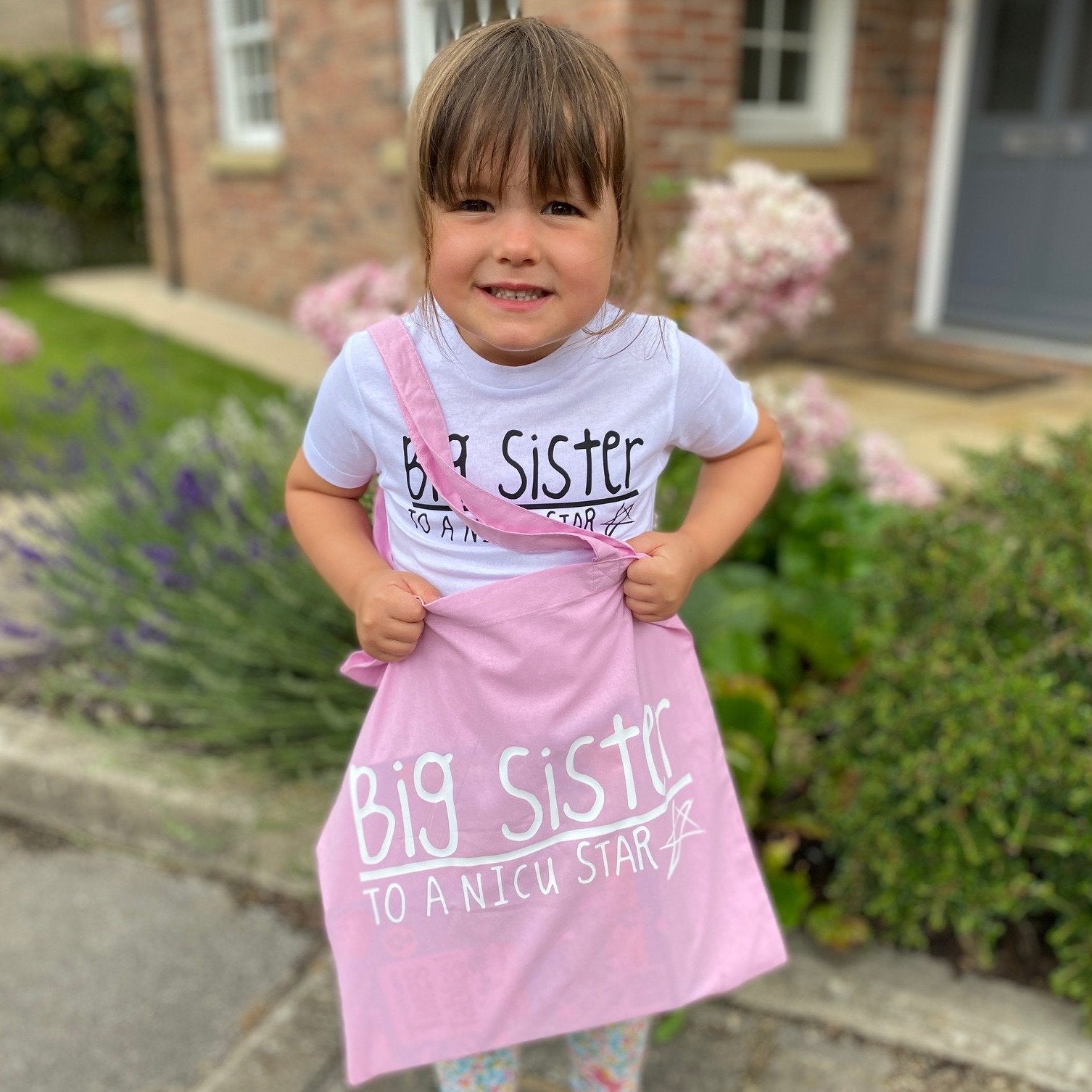 'I'm a Big Sister to a NICU Star' Bag