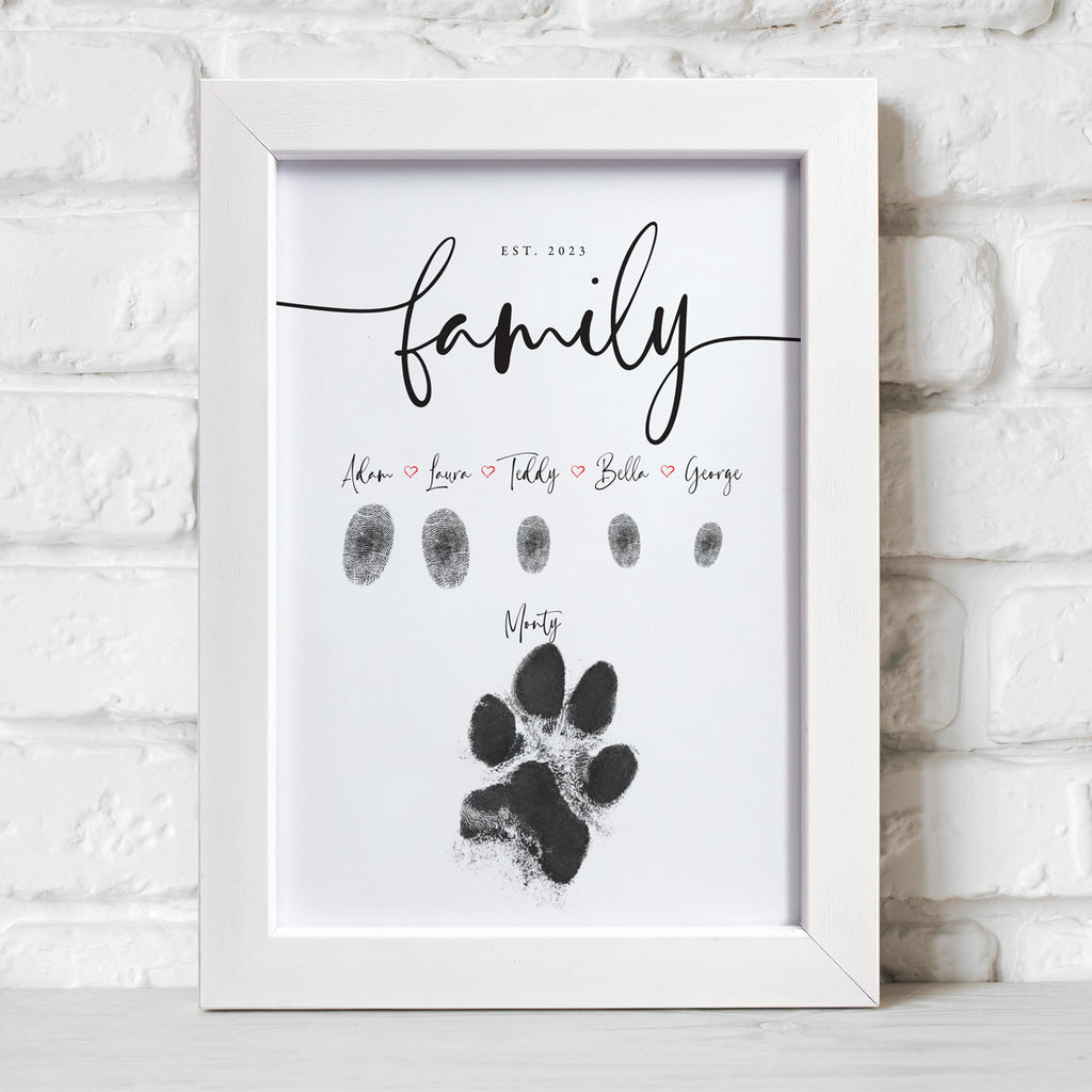 are dog paw prints like human fingerprints