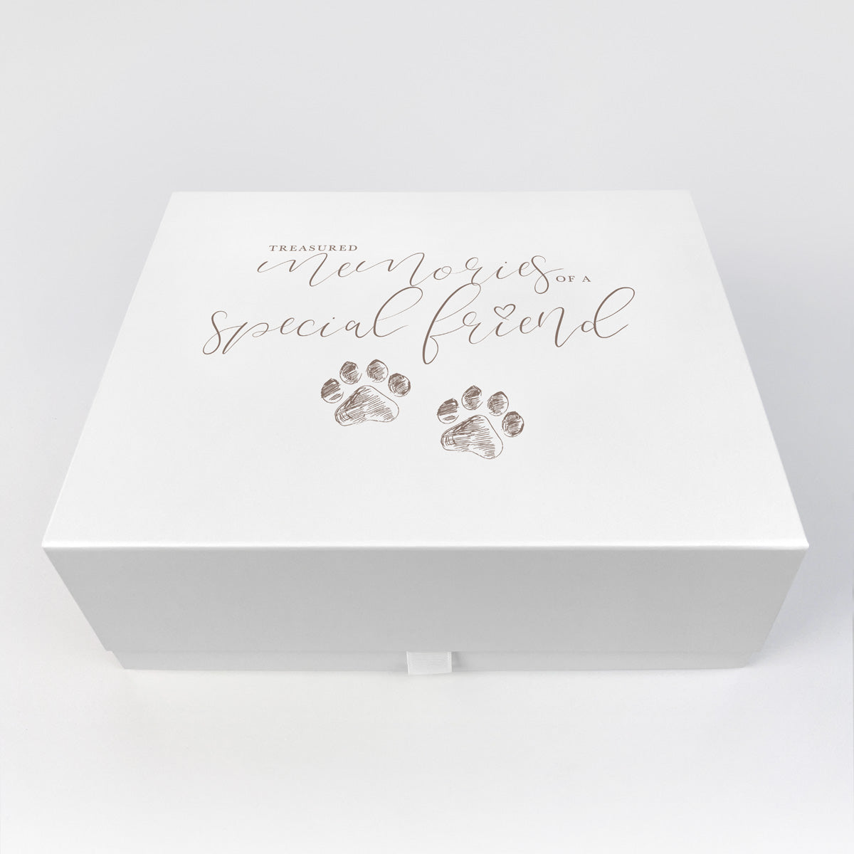 Treasured Memories Pet Memorial Keepsake Box