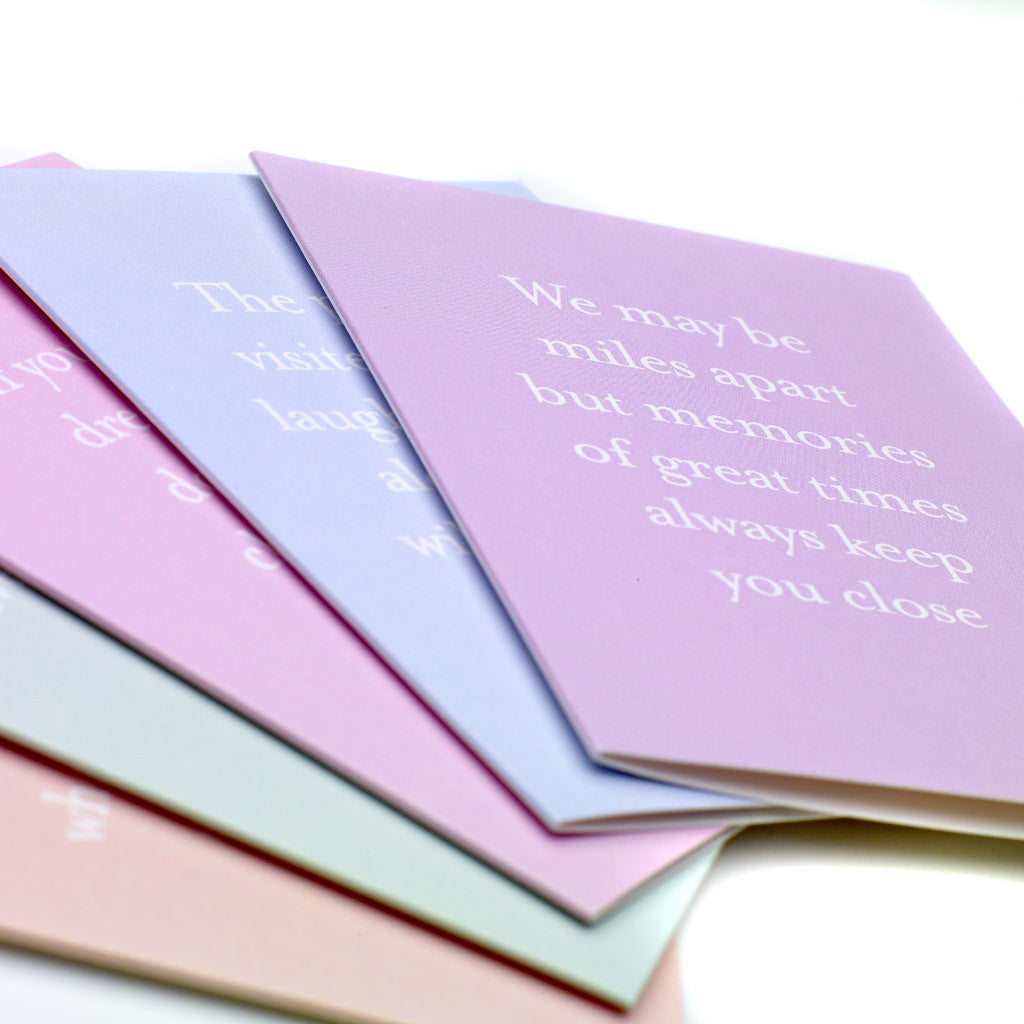 Inspiring quote cards (pack of 5)