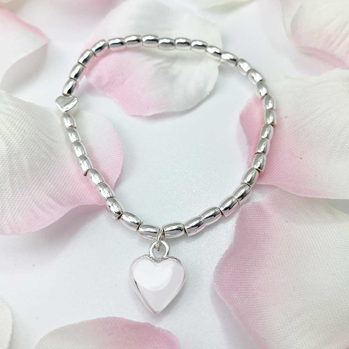 Heart Charm Bracelet