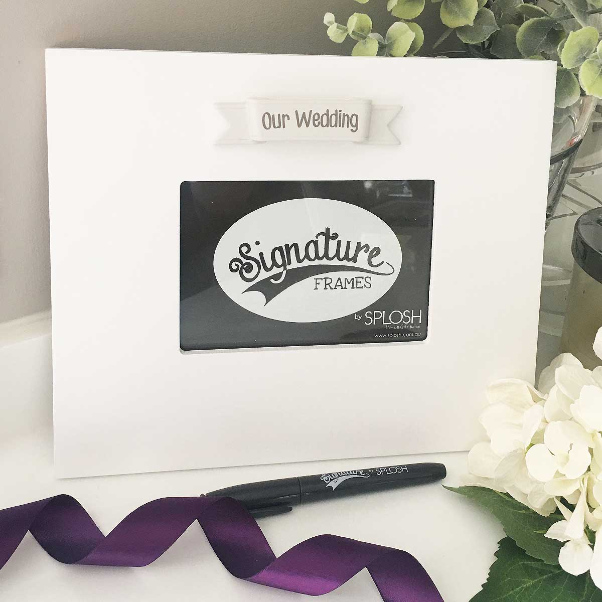 Wedding Signature Photo Frame