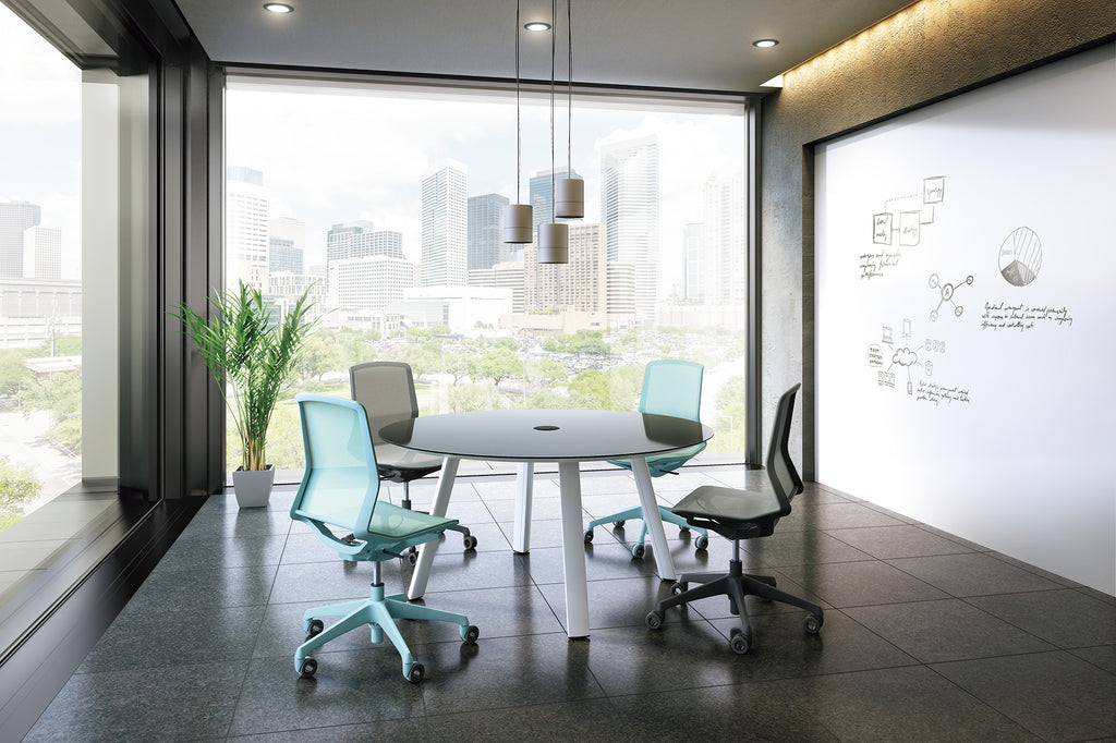 meeting room with Cynara office chair