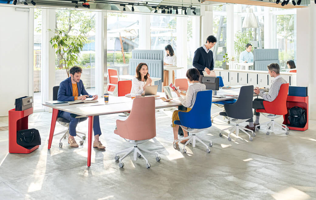 works chairs that make workspace atmospheres attractive