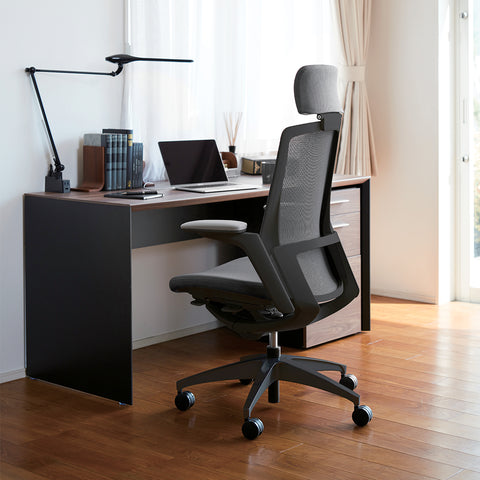 work from home decor with computer chair and table