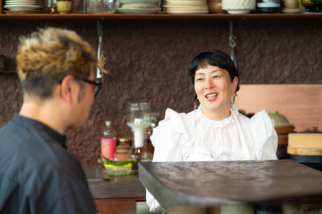 熊澤大介と野村友里さんの写真