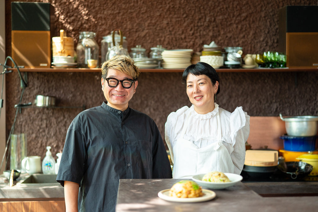 熊澤大介と野村友里さんの写真