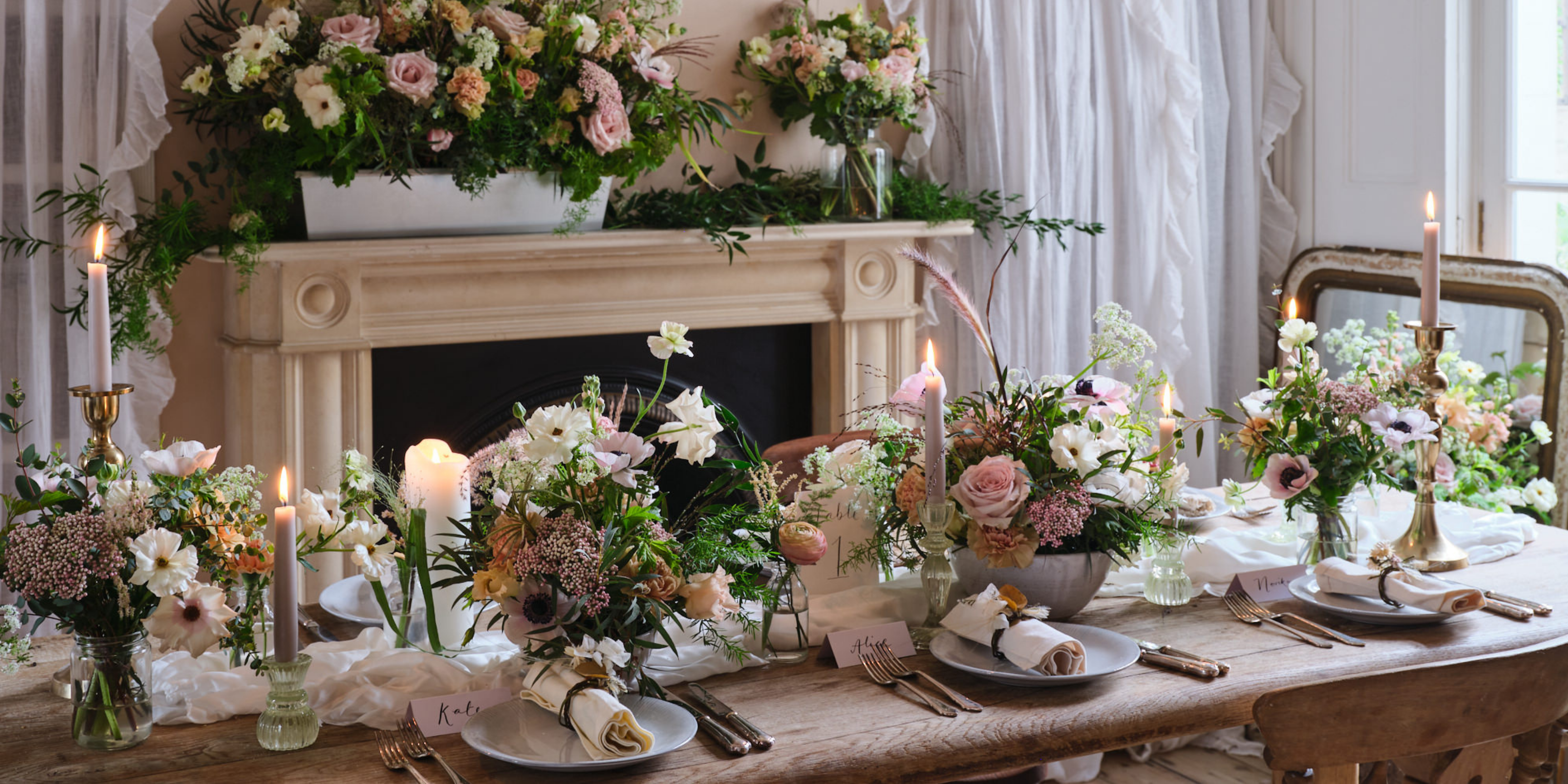 off-the-peg wedding and event flowers in London