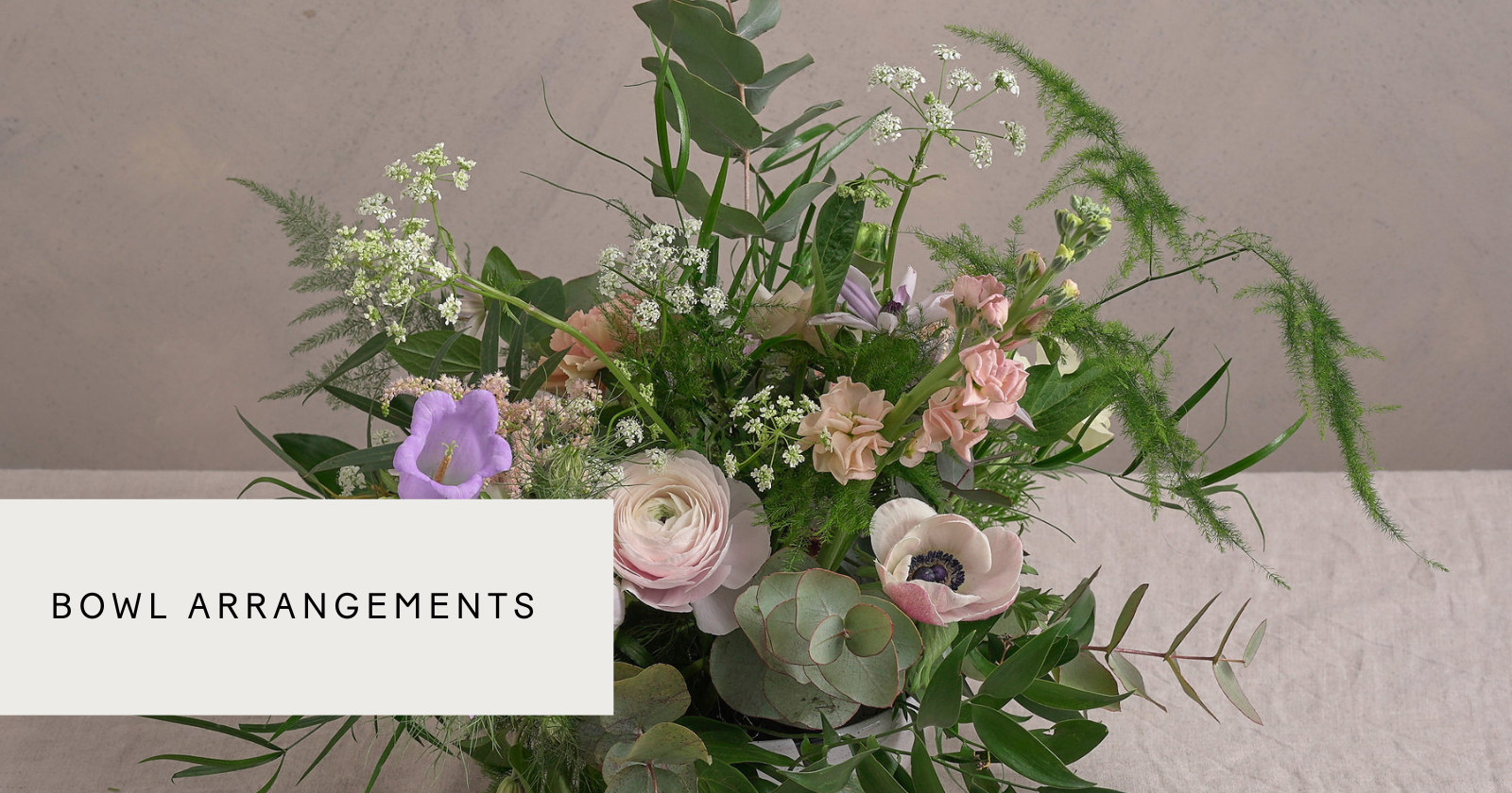 flower bowl arranging workshop by Botanique Workshop London