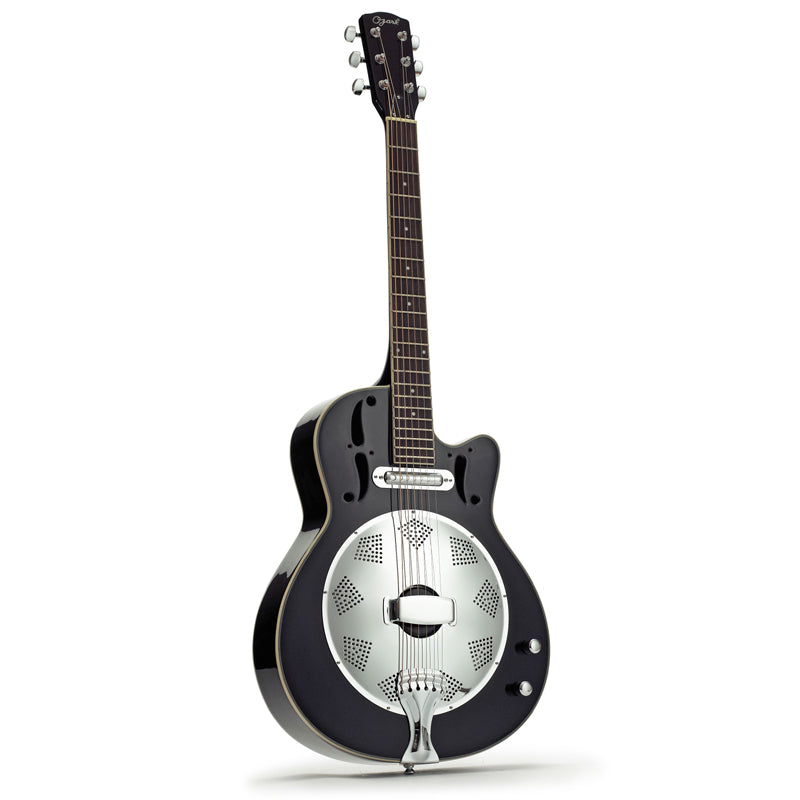 ozark 3515e resonator black electro cutaway