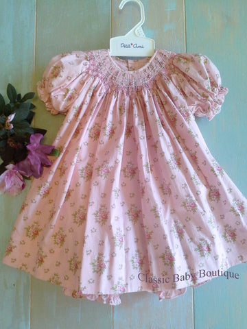 petit ami smocked dress