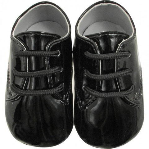 black patent leather shoes for baby