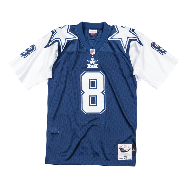 Troy Aikman Dallas Cowboys #8 Navy Blue NFL Limited Jerseys