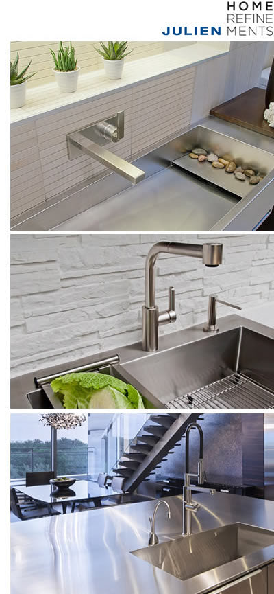 Julien Kitchen Sinks Handcrafted Kitchen Sinks In Stainless