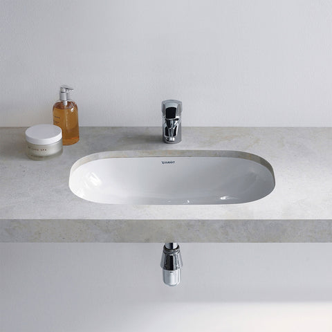 Countertop washbasin - HORIZON 70X35 - CATALANO - ceramic / oval