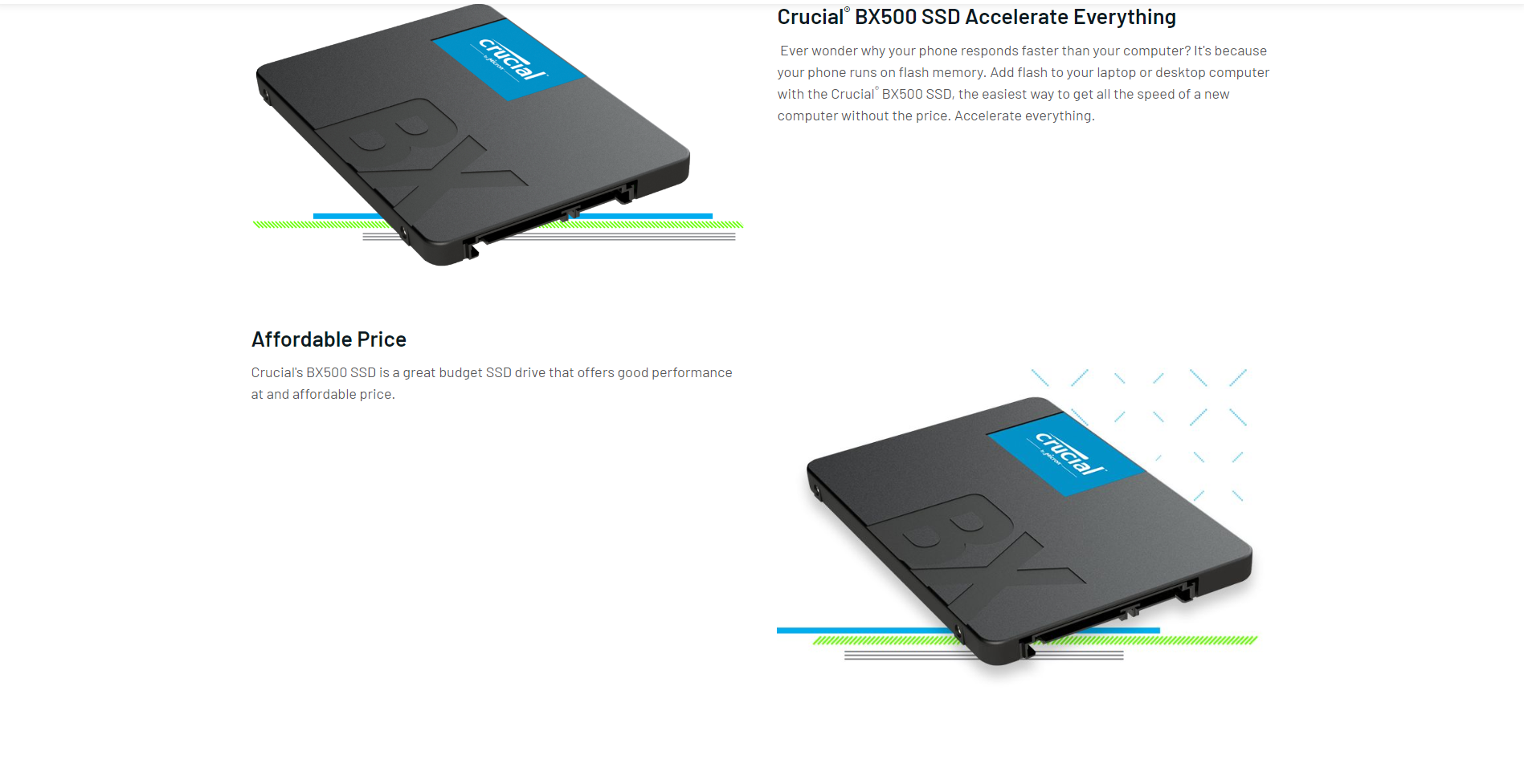 Buy the Crucial BX500 CT240BX500SSD1 Solid State Drive - Drive Solutions