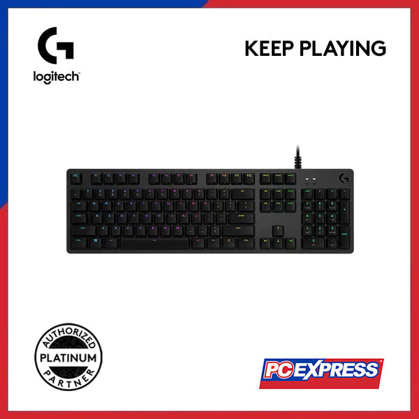 LOGITECH G512 Carbon RGB Mechanical GX Brown Tactile Gaming Keyboard – PC  Express