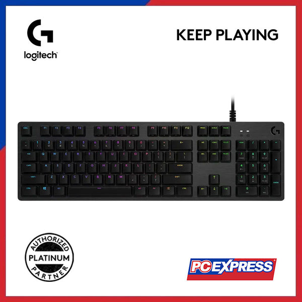 original Logitech G512 CARBON LIGHTSYNC RGB Wired Mechanical Gaming  Keyboard with GX Brown switches for eSports gamers keyboard