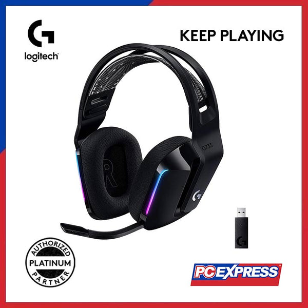 Logitech G735 Wireless Gaming Headset, 40mm Audio Drivers, 16 Hours Gaming  Battery, 20 Meters Range, USB-C Charging Port, 38 Ohms Impedance, Dolby  Atmos+ Windows Sonic, White