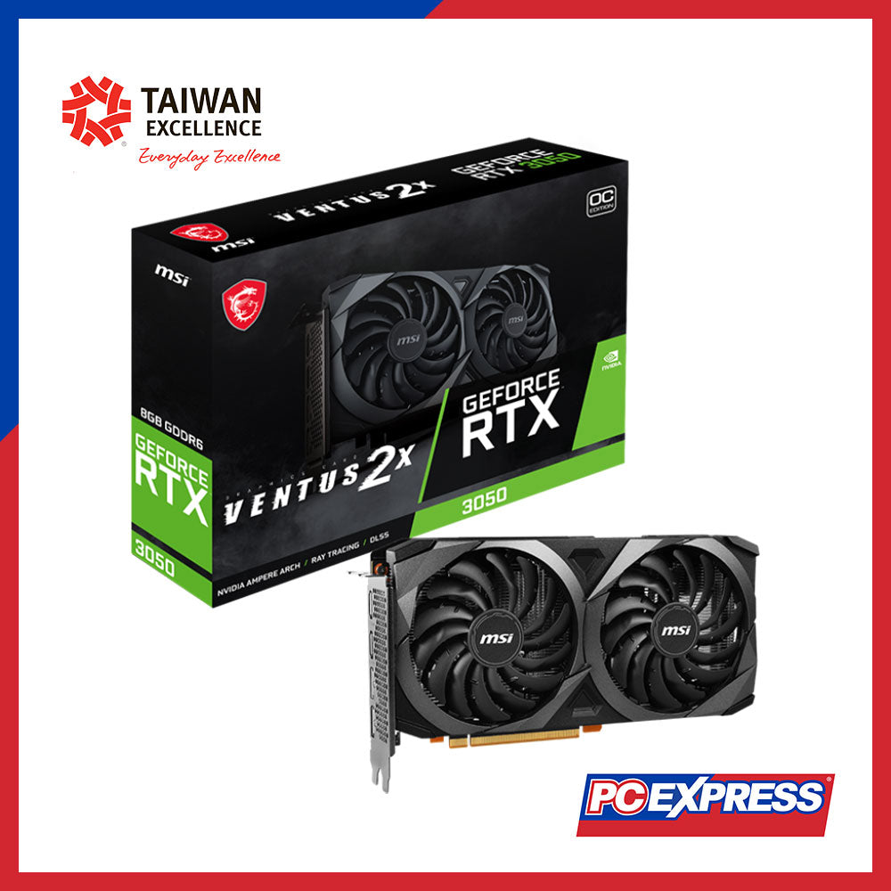 MSI GeForce RTX™ 3060 VENTUS 2X 12G OC 12GB GDDR6 192-bit Graphics