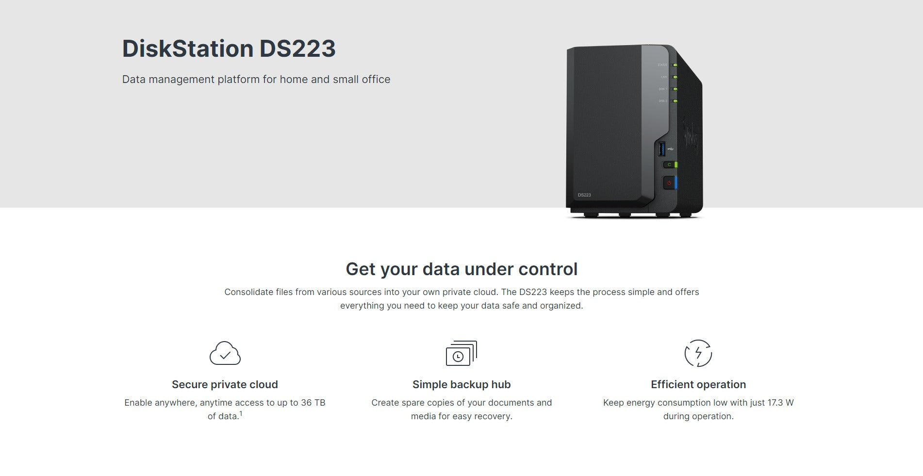 DiskStation DS223