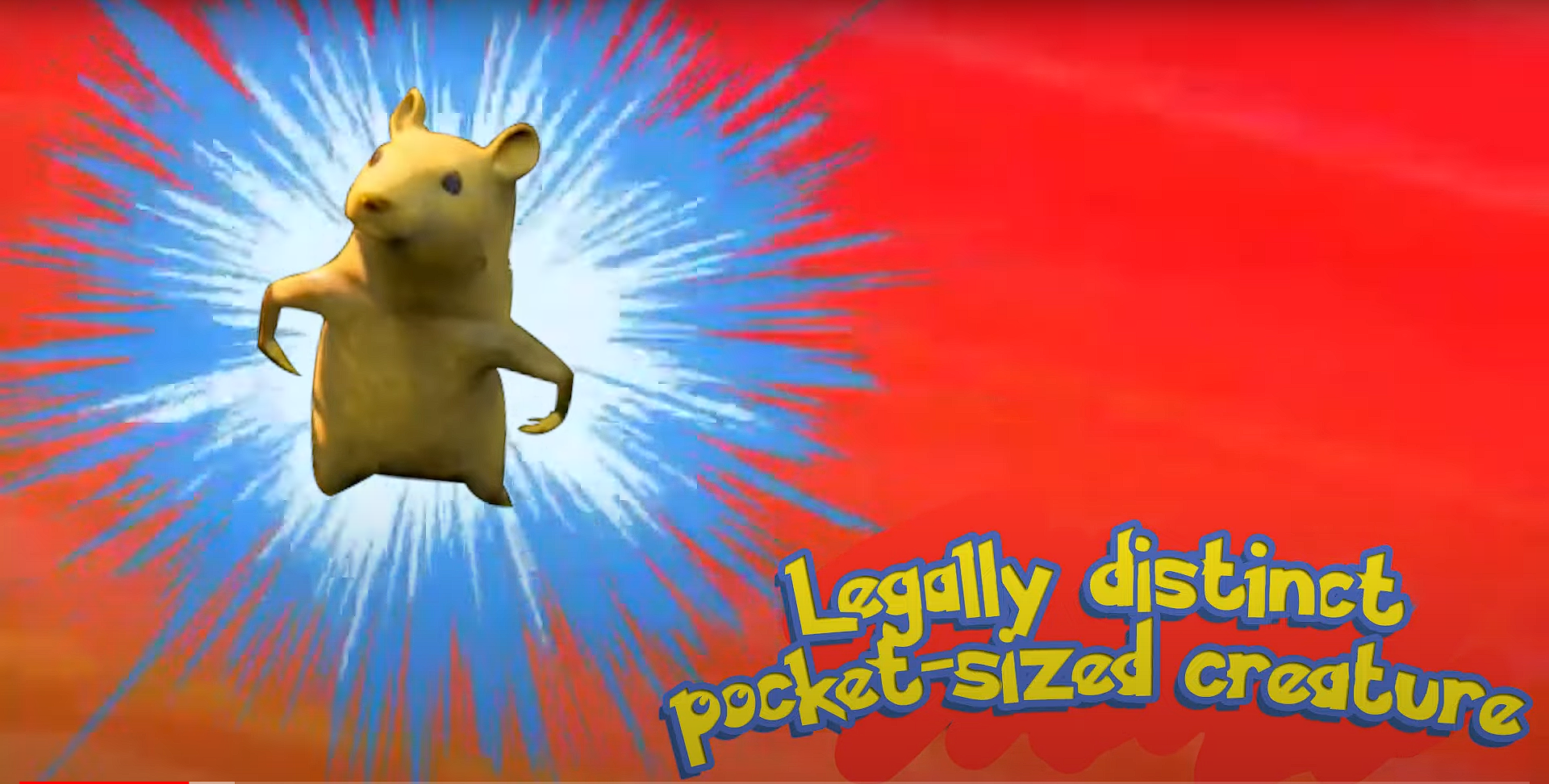 Legally Distinct Yellow Rat