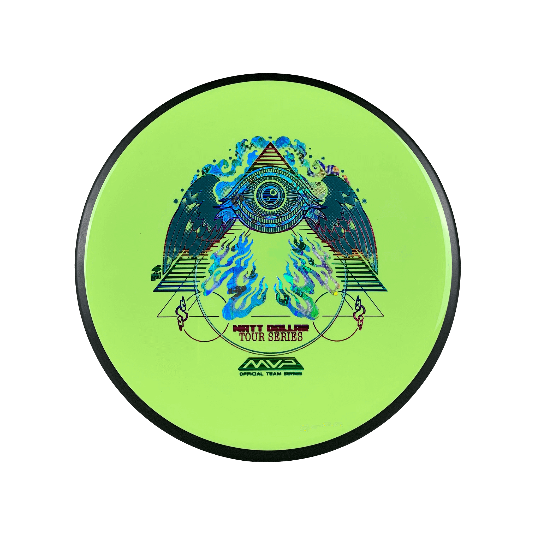 Neutron Detour - Matt Dollar Flying Eye Stamp