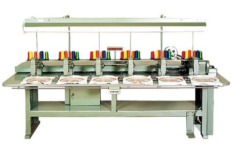 The pioneering of embroidery, the first Tajima Machine, a groundbreaking innovation in embroidery technology built in 1964