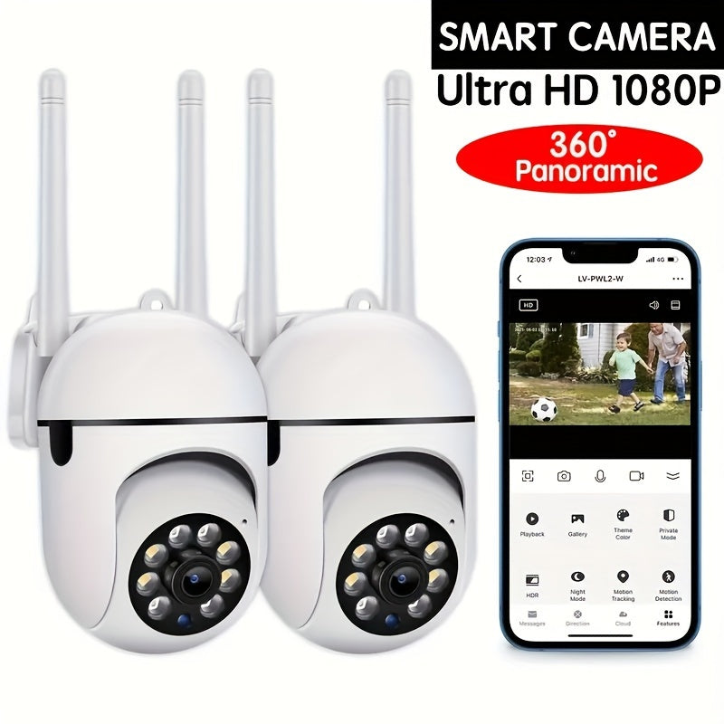 5G Surveillance Camera Video Wifi Wireless Security Cameras Hd Protection Motion Tracking Cctv Outdoor Cam Full-Color Night Vision & Two-Way Audio Spherical Surveillance Camera