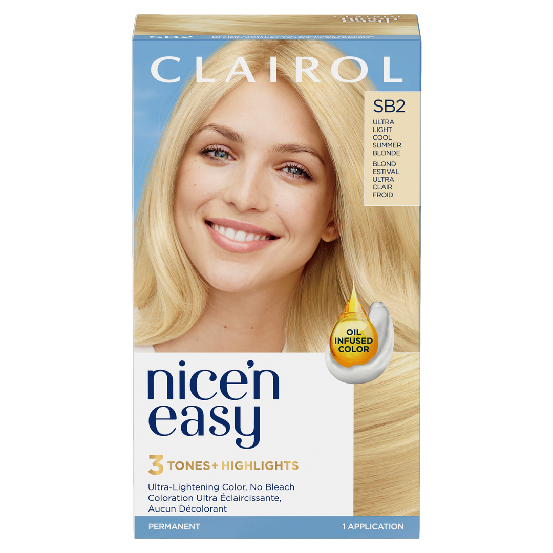 Permanent Hair Color, Clairol Nice'n Easy