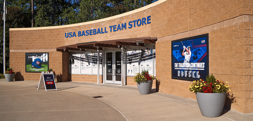 The USA Baseball Shop Flagship Store as of 2023