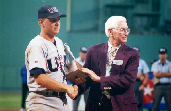 Brad Wilkerson during the 1995 Junior World Championships