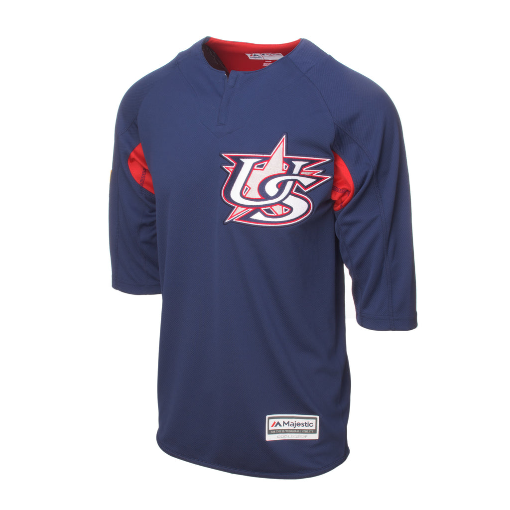 3/4 Sleeve On-Field BP Trainer Jersey - Star Logo | USA ...