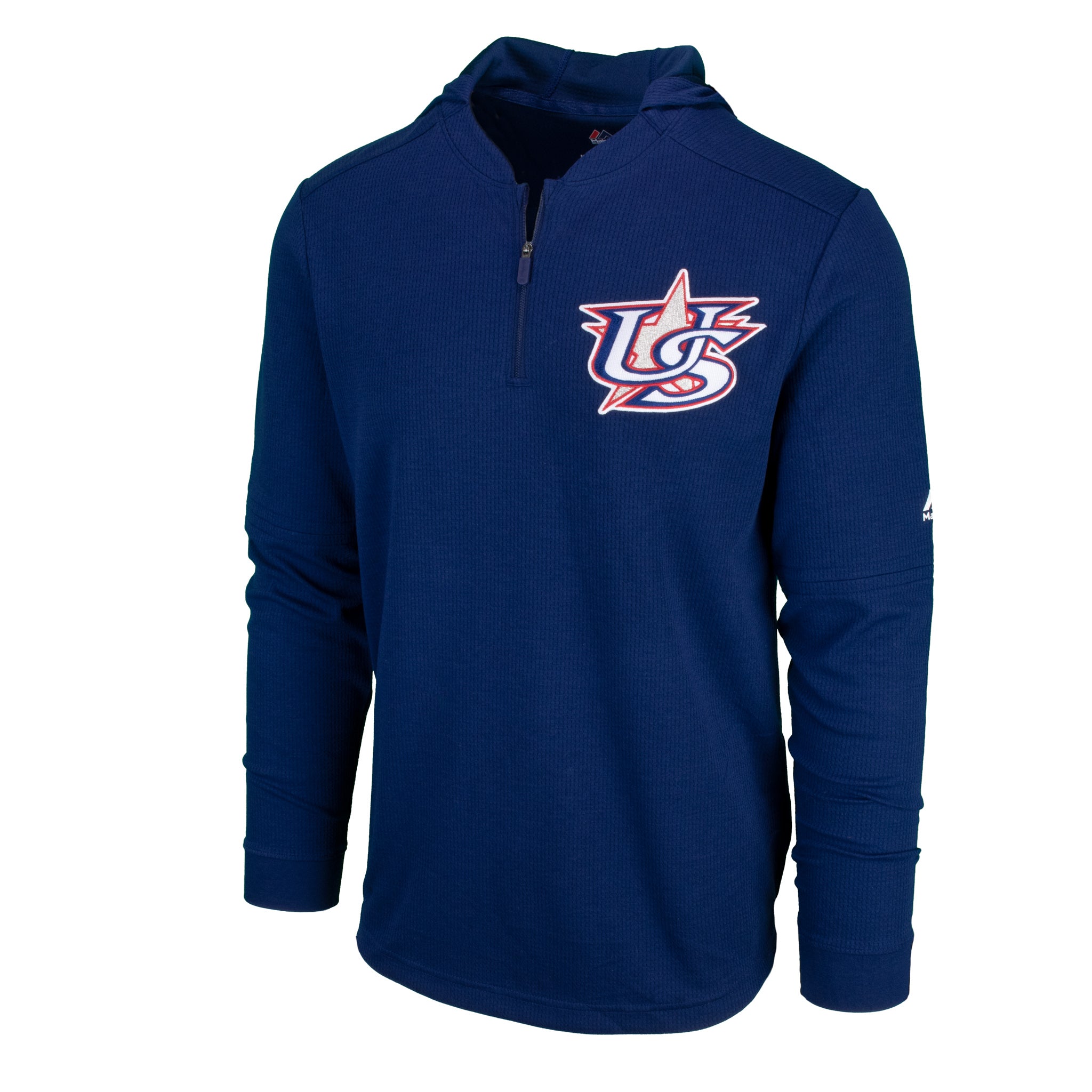 majestic batting practice pullover