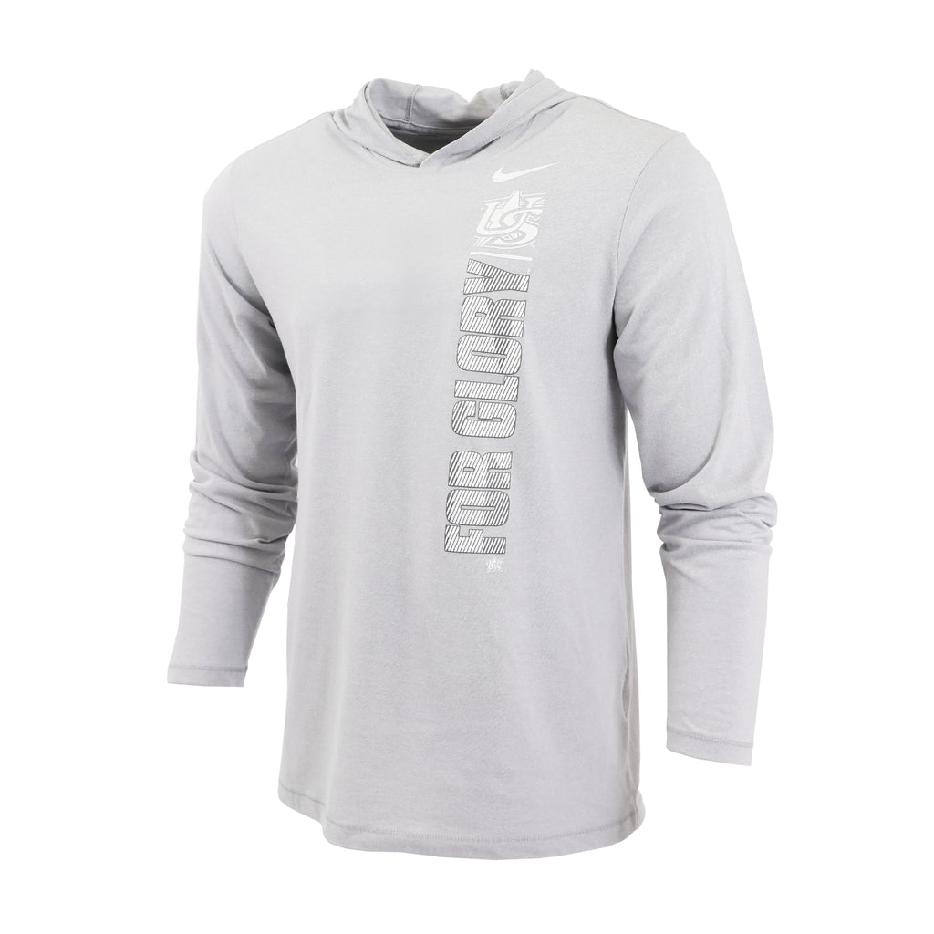 nike marled long sleeve hoodie