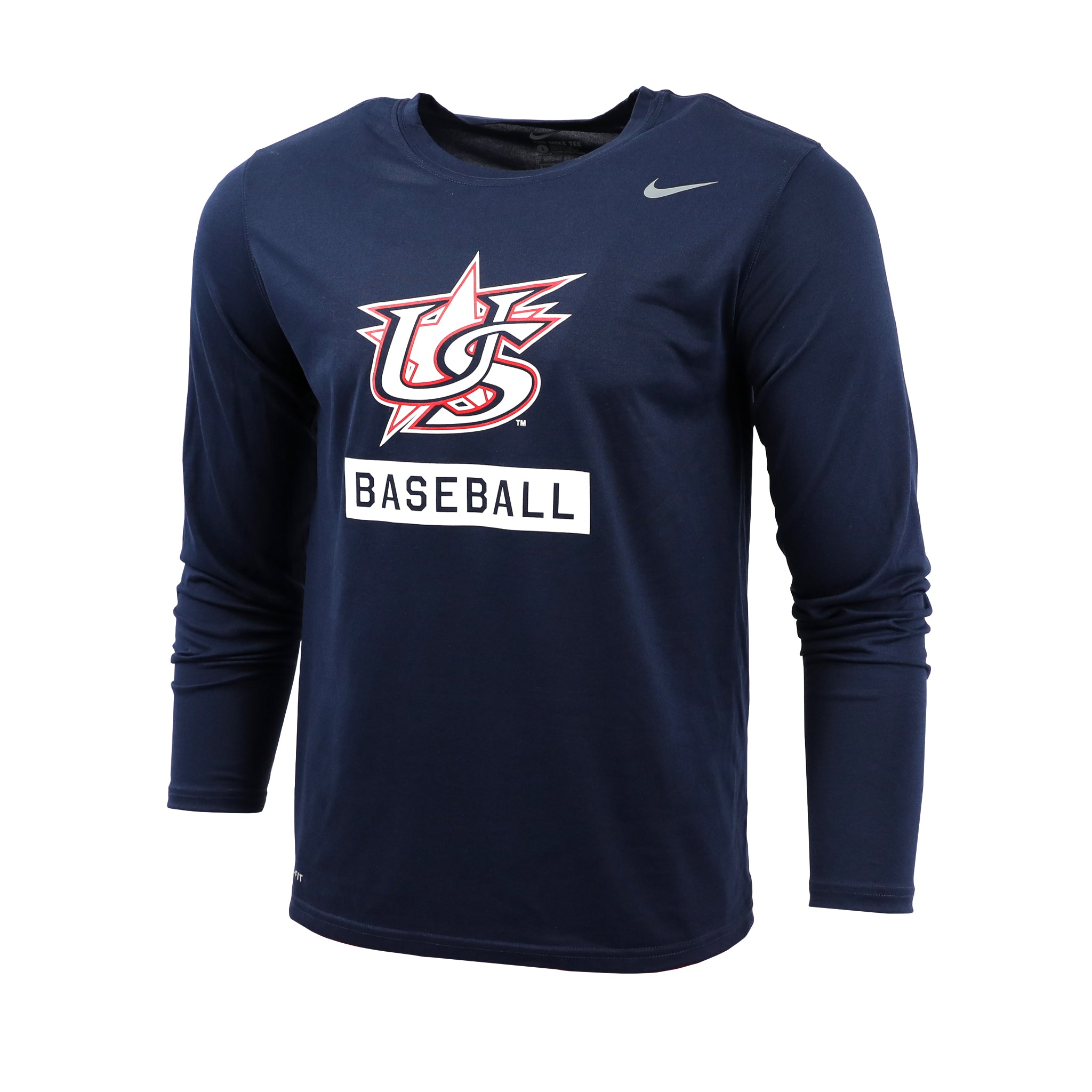 nike long sleeve baseball shirt