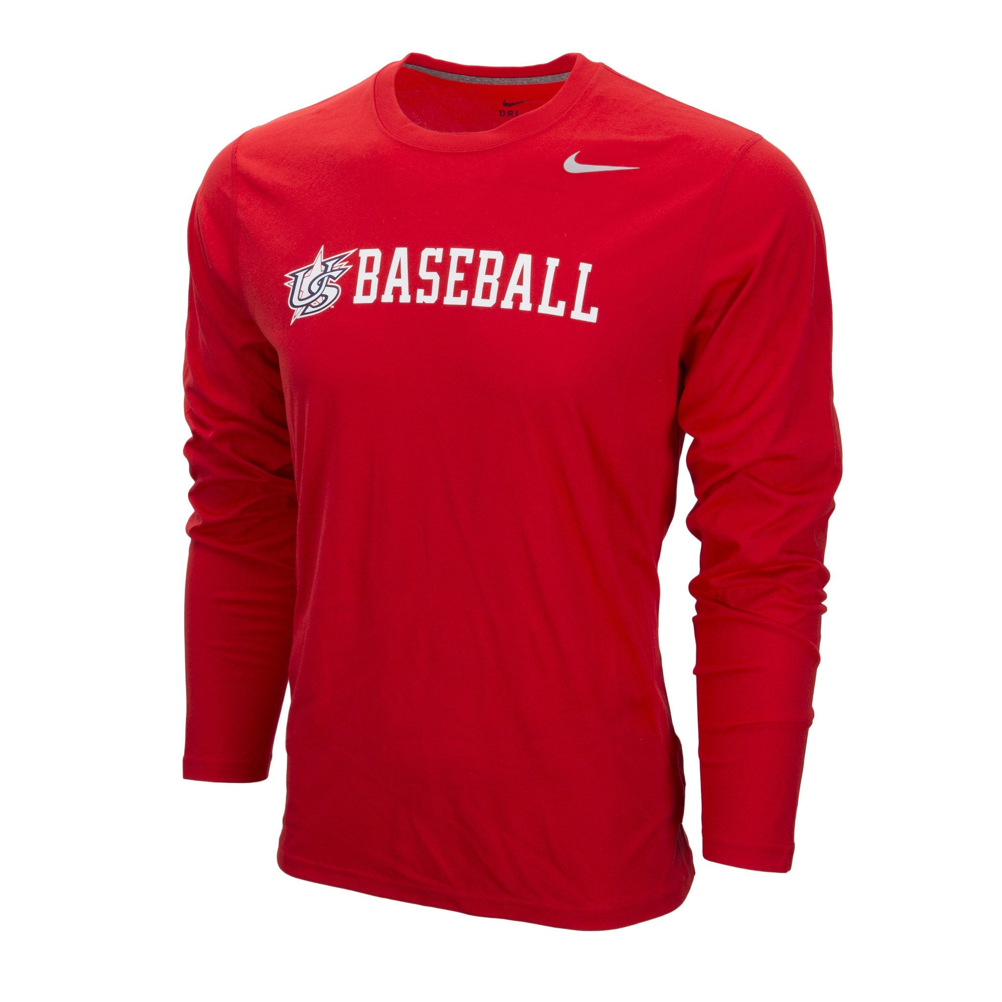 red long sleeve dri fit